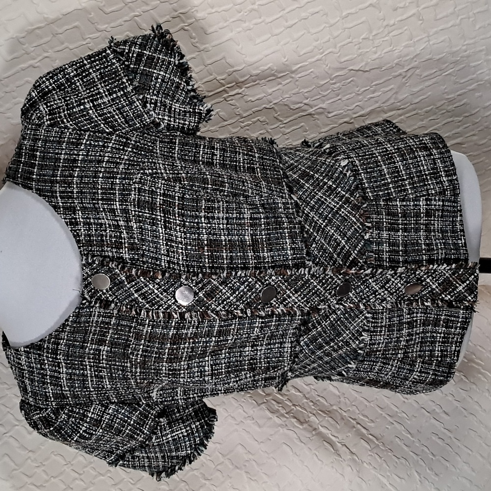 Mossimo tweed blazer size medium